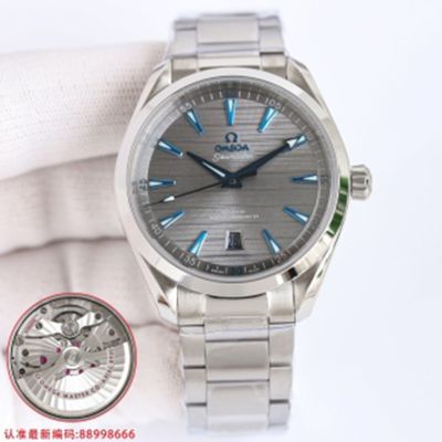 OMEGA  Aqua Terra 150M  Gray Dial Solid Stainless Steel 41mm Watch